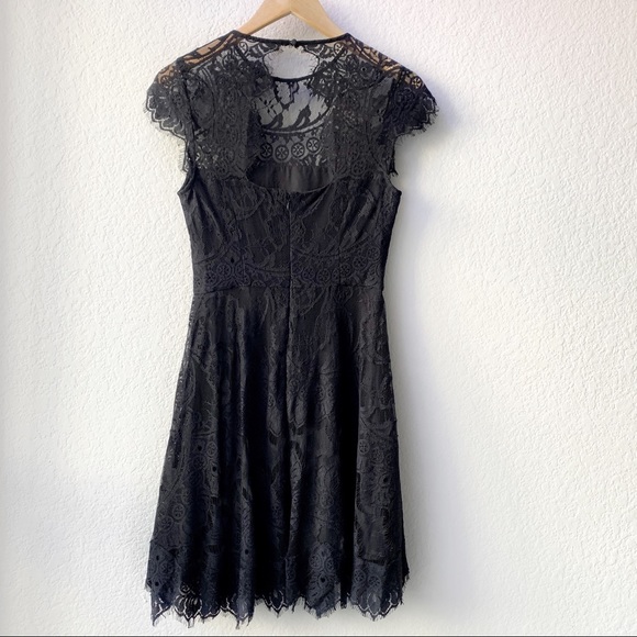 NWT BB Dakota Rhianna Black Lace Mini Dress - Picture 4 of 8